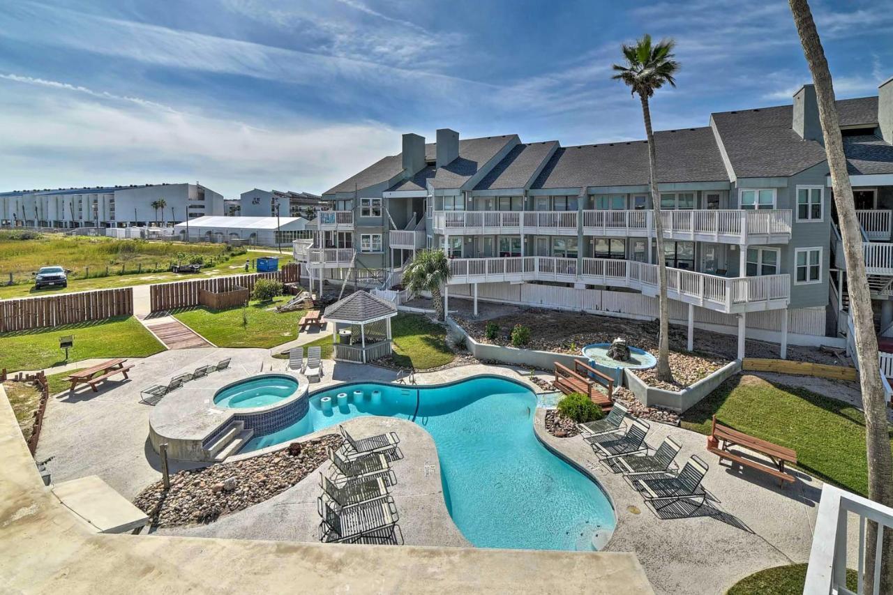 Port Aransas Condo With Outdoor Pool - Pets Welcome! Mustang Beach Exteriör bild